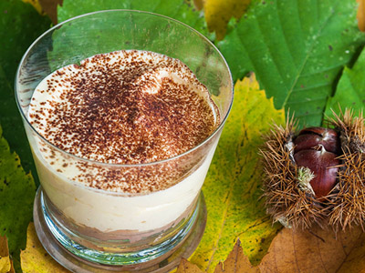 Tiramisu aux châtaignes