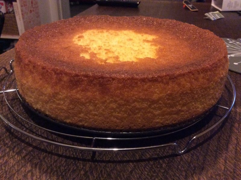 Cheesecake rapide à la semoule