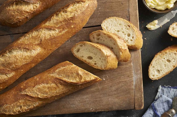 Pain sans pétrissage ou Baguette magique